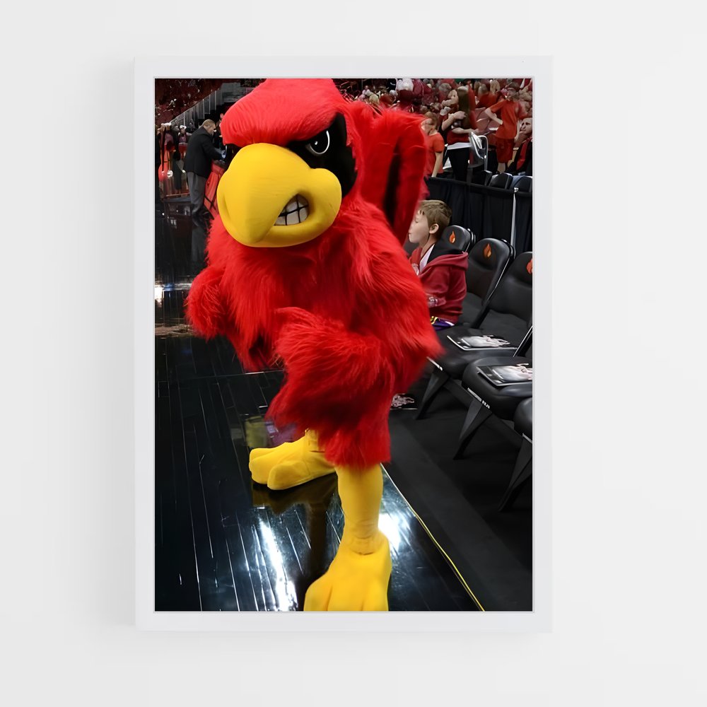 Poster Cardinal Champion – affiche Basketball (vue 3)
